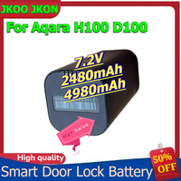 JKOO JKON Rechargeable Battery for Aqara H100 D100 Smart Door Lock Battery 7.2V 2480mAh 4980mAh