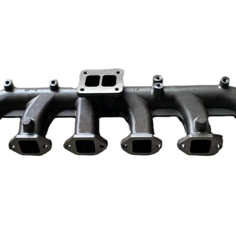 Machinery die sel Engine Exhaust Manifold Pipe for 6D14 6D15 6D16 ME075293 Spare Parts