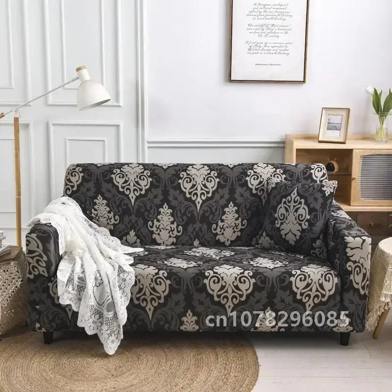 Adjustable Sofa Covers Living Room Sofa Chair Couch Cover Stretch Floral Sofa Slipcover Elastic Sofa Cover 1/2/3/4-seater 2024