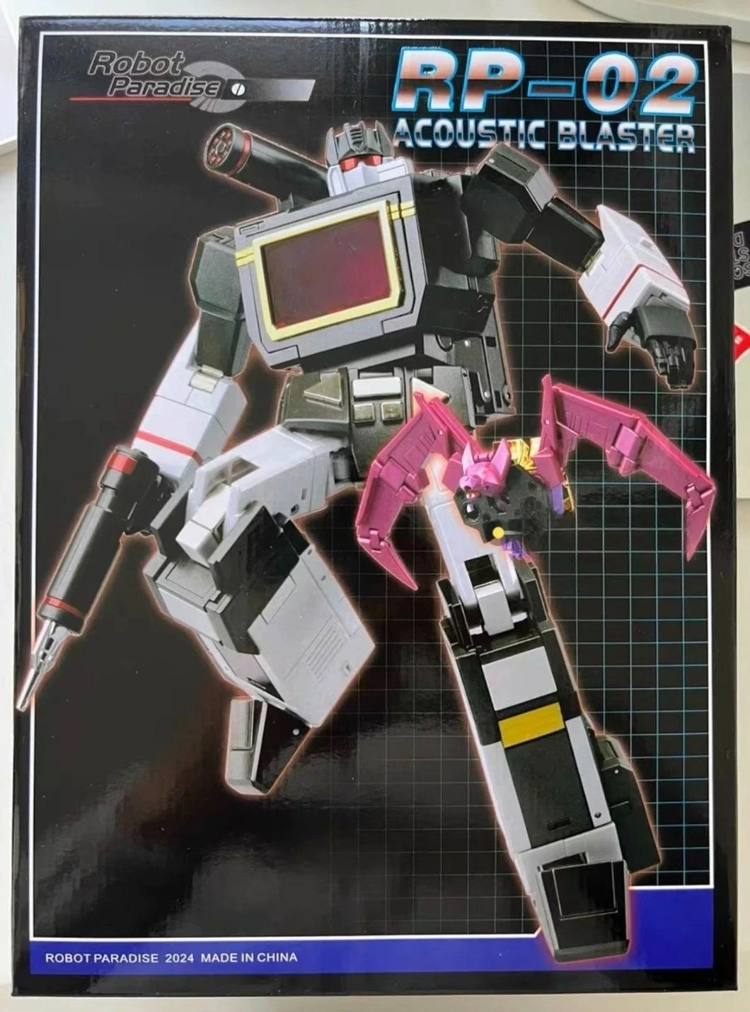 En Stock, juguete transformador FT RP02, tablero de armado, grabadora negra, cinta RP01C, regalos de modelos coleccionables