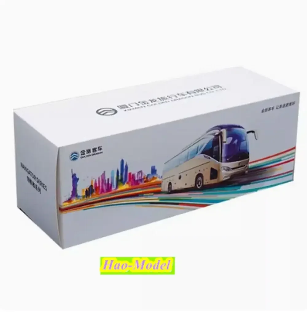 1:42 For Jinlong XML6129 Alloy Model Bus Diecast Kids Toys Boys Birthday Gifts Hobby Display Collection Ornaments Tourist Gold