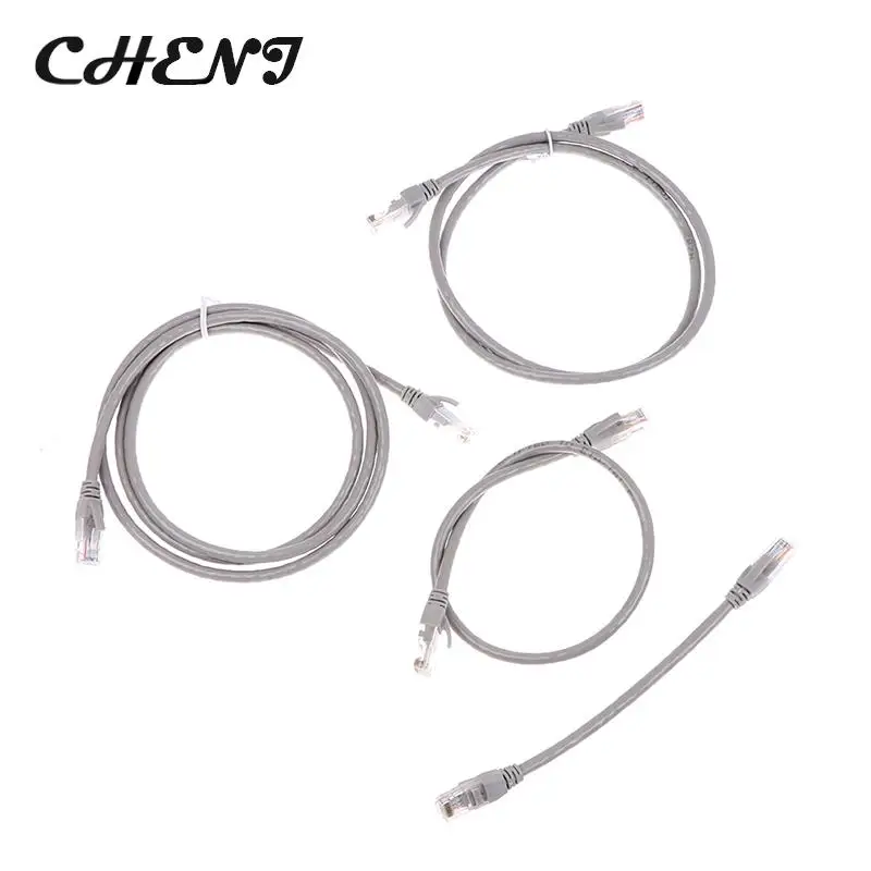 CAT6E Ethernet Network Cable Male To Male RJ45 Patch LAN Short Cable 0.2m/0.5m/1m/1.5m