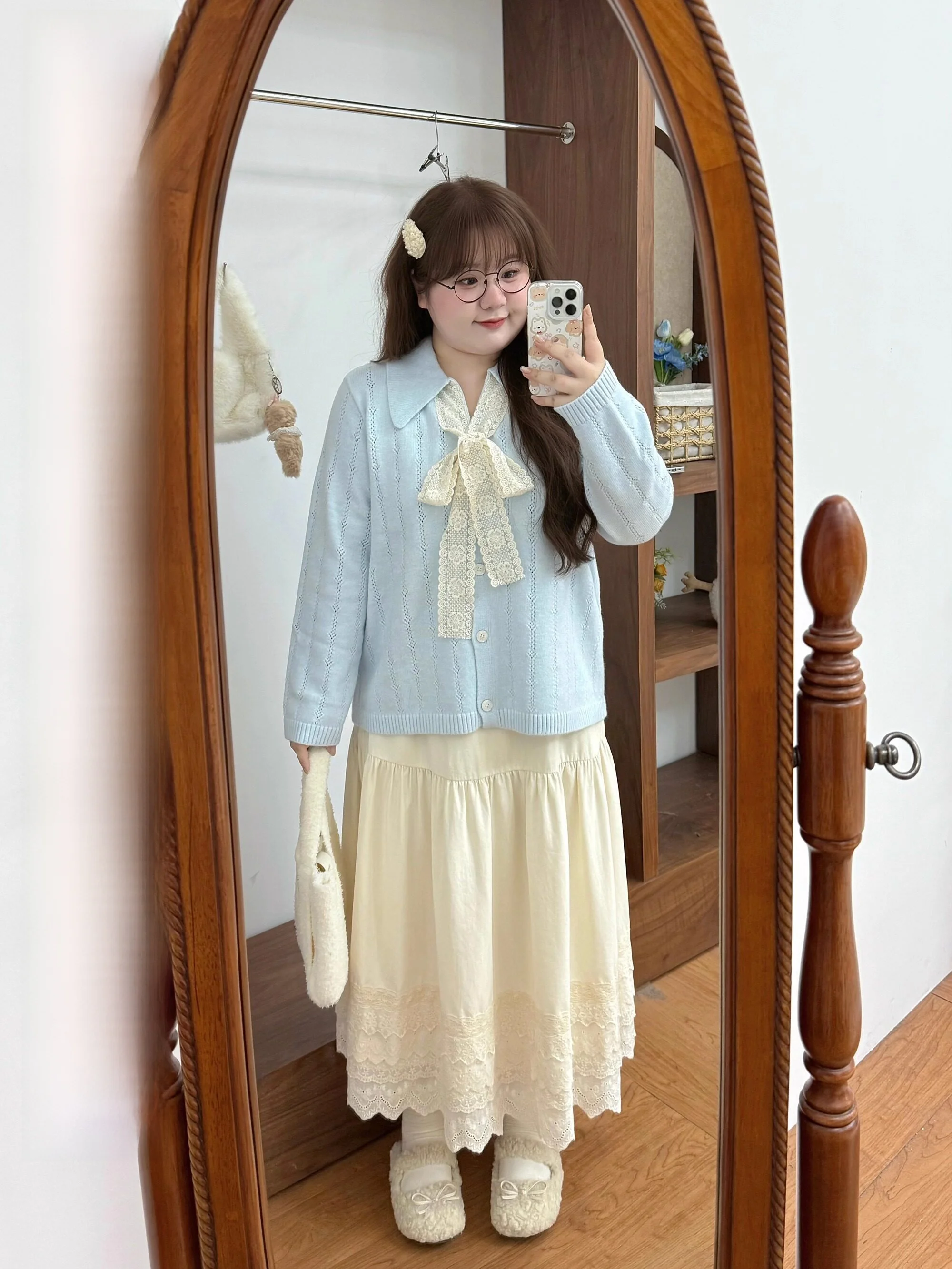 

Синий кружевной ажурный свитер для женщин, свободный крой, зимняя новинка, большие размеры, эксклюзивно онлайн