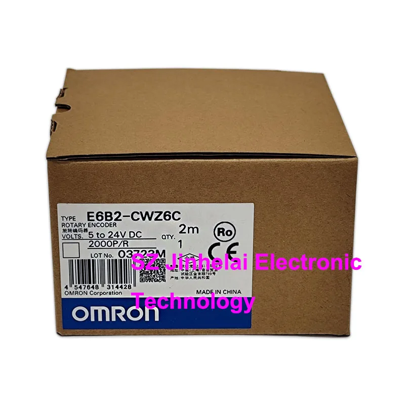 Imagem -06 - Omron-micro Codificador Rotativo E6b2-cwz6c 1000p r 1024p r 2000p r 524v dc 2m Novo e Original