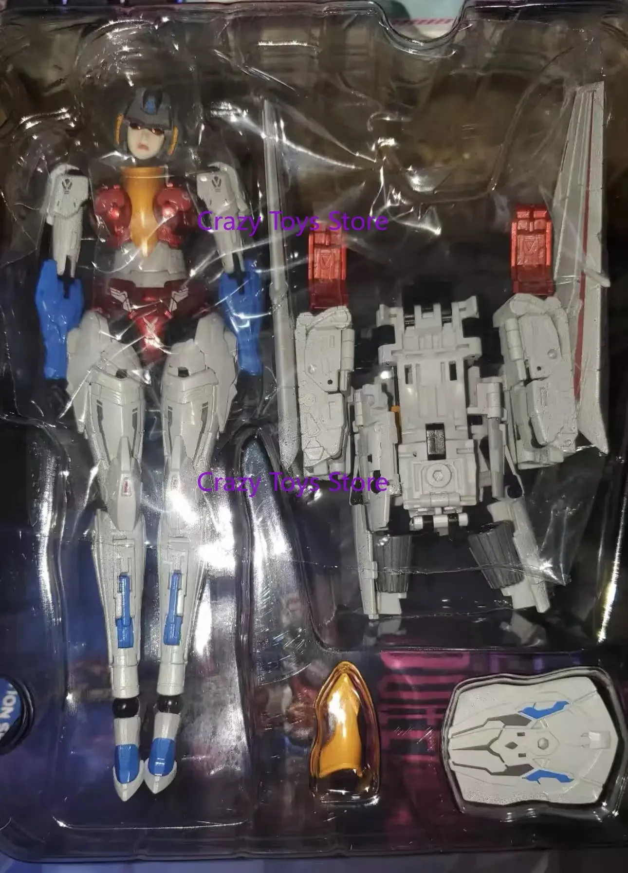 Em estoque espaço reforma CS-03 estrela rainha 19cm modelo kit brinquedo starqueen starscream figura de ação brinquedo presente colecionável