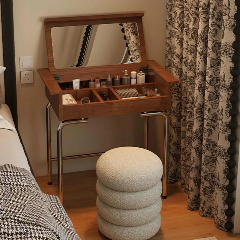 منظم الشمال الغرور الجدول ماكياج الغرور غطاء الوجه ماكياج مكتب الغرور خلع الملابس الجدول الشمال Penteadeira الأثاث العصري #5