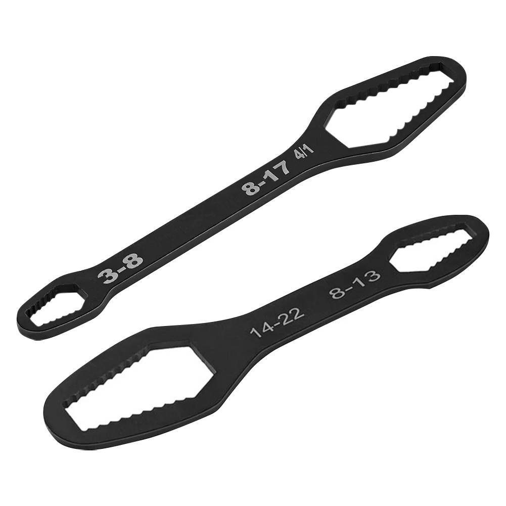 

8-22mm Universal Torx Wrench Board Adjustable Double-head Torx Spanner Self-tightening Glasses Wrench Multi-purpose Hand Tools