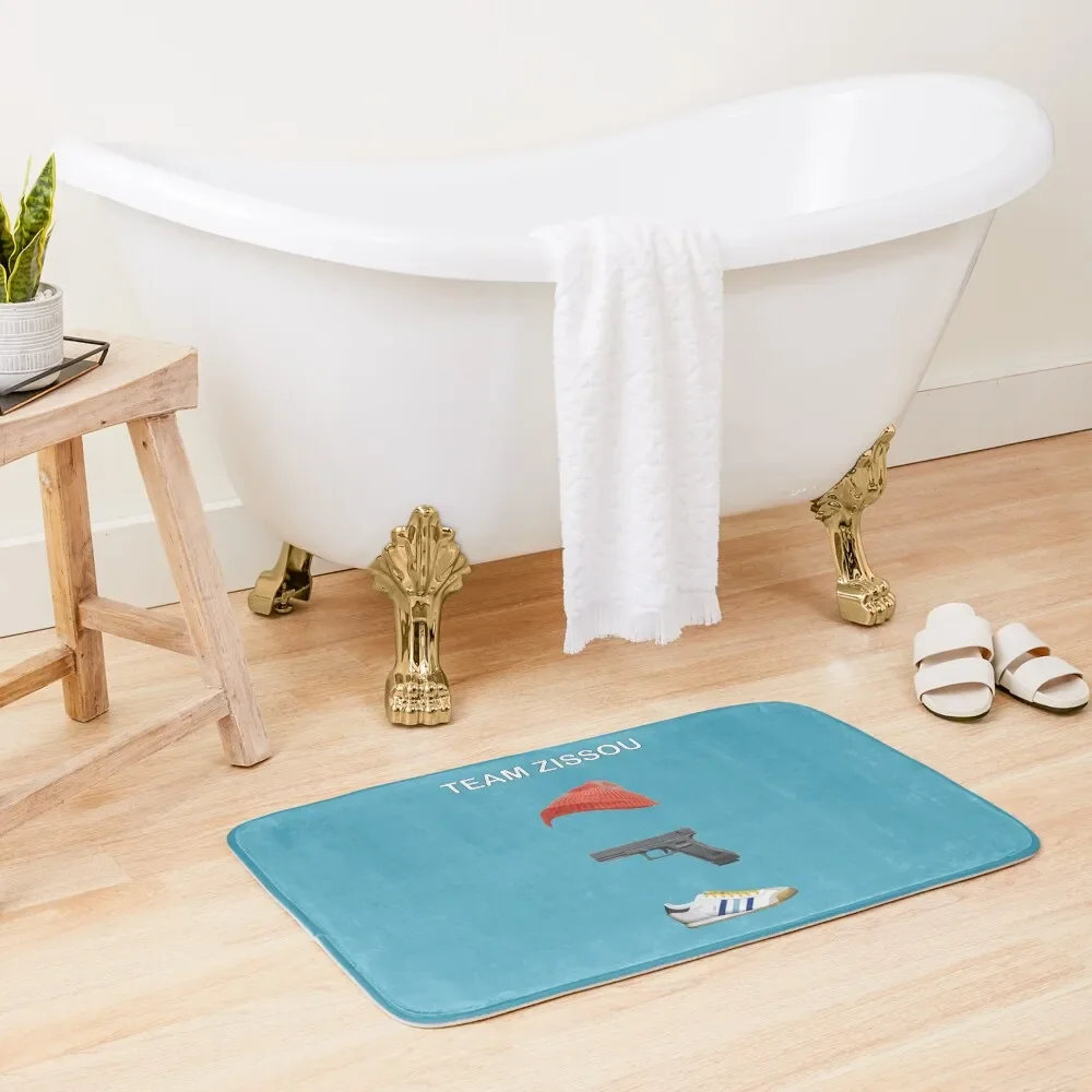 

Team Zissou Bath Mat Carpet For Bath Anti-Skid Floor Toilet Mat