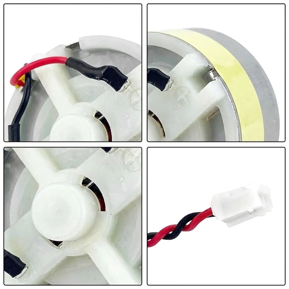 For Cleaning Oil for stains Robot Vacuum Motor Vacuum Cleaner Motor Heat Resistant Build Low Noise Operation Standard Connector