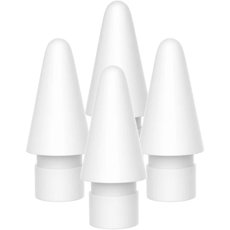 Replacement Tips Compatible with Apple Pencil 2 Gen iPad Pro Pencil - IPencil Nib for iPad Pencil 1 St/Pencil 2 Gen White 4 Pack