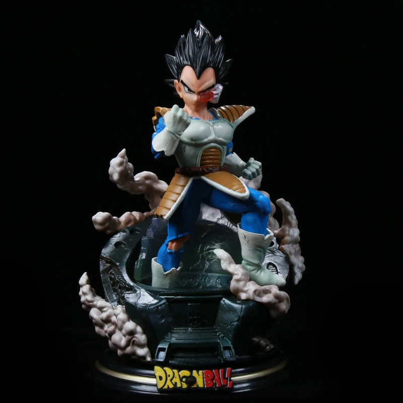 

23cm Anime Dragon Ball Z Figure Vegeta Figurine PVC Action Figures GK Statue Model Toys for Children Gifts