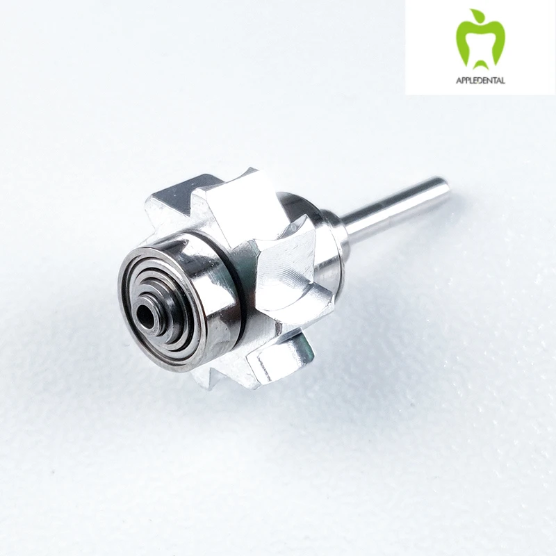 

APPLEDENTAL A2 High-Speed Handpiece Rotor: Air Turbine, Ceramic Bearing Cartridge, Push Button, 1pc Dental Accessories Dentist