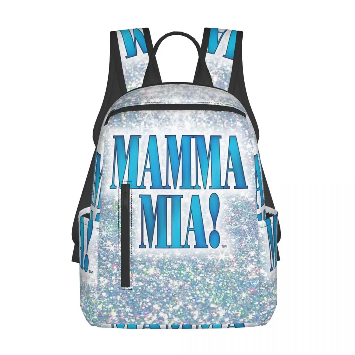 

Mamma Mia 2 Backpack Daypack Children BookBag School Bag Shoulder Bags for Men Women