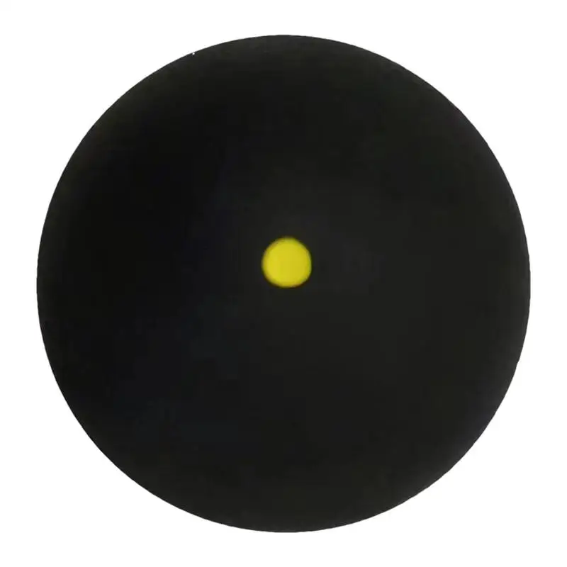 

Rubber Squash Balls Rubber Sports Competition Squash Ball Single Yellow Dot Portable Racket Ball Squash Equipment For Easy Ball