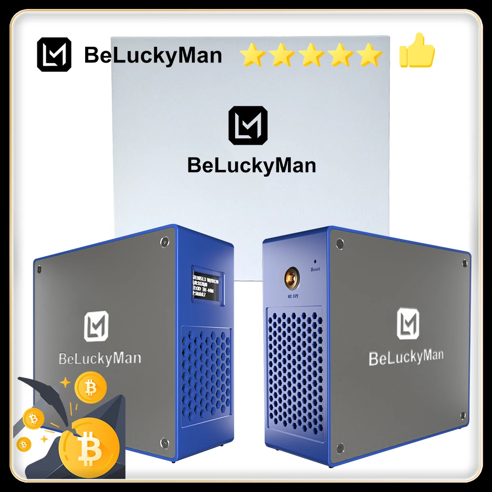 Asic Miner Lucky Miner LV07 BTC Miner 1TH/S SHA256 BM1366 25W Bitcoin miner machine lottery Device ASIC Mining