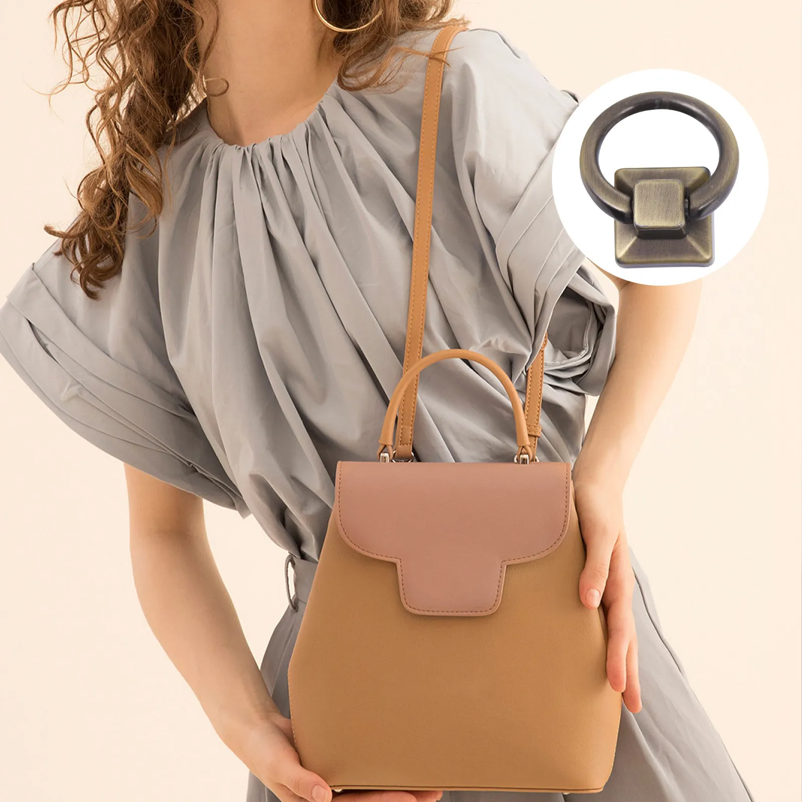 

Набор из 5 прочных и легких застежек для сумок: многофункциональные декоративные пряжки с цепочкой для подарков и других целей