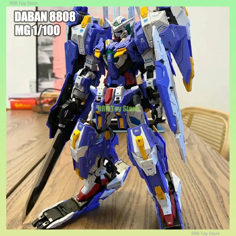 

Daban 8808 MG 1/100 Assembly Model Kit Avalanche Exia Gn-001 HS-A01D Collection Action Figures Robot Figurine Plastic Model Doll