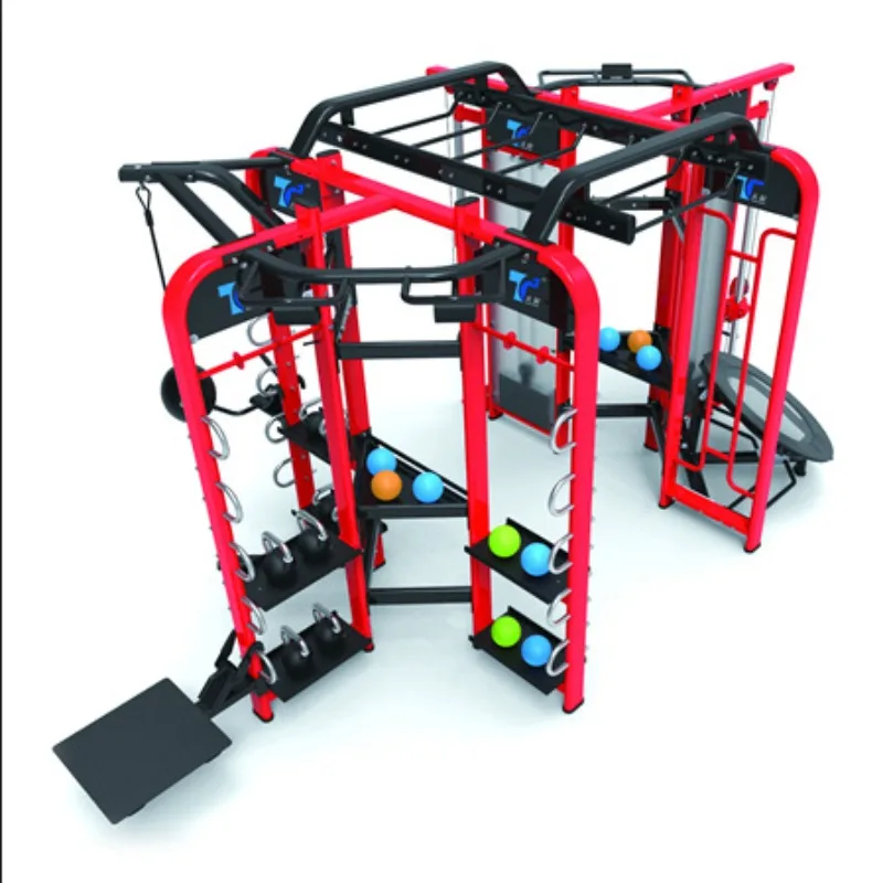 Comprehensive trainer (six doors) Gym Studio Multifunctional training rack Fitness equipment