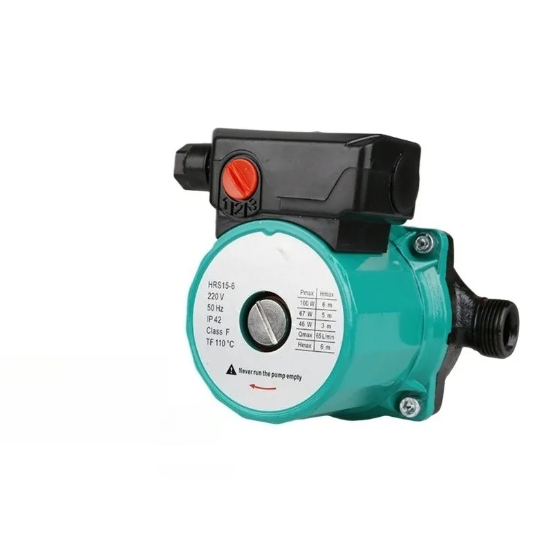 Home Heating Circulator Pump 220V Ultra Quiet Design With Temperature Control For Radiator Floor System
