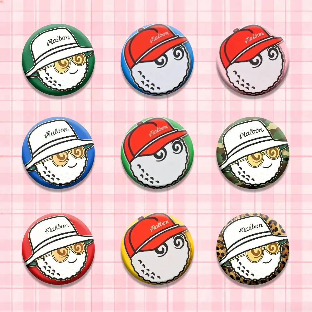

M-Malbons Luxury Brooches Cartoon Badge Pins Backpack Hat Accessories Friend Gift