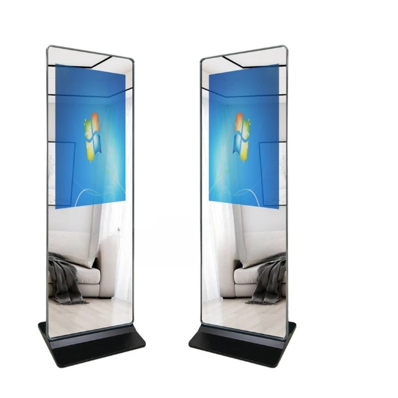 Smart fitness mirror magic mirror 32 inch 43 inch vertical Android touch all-in-one machine