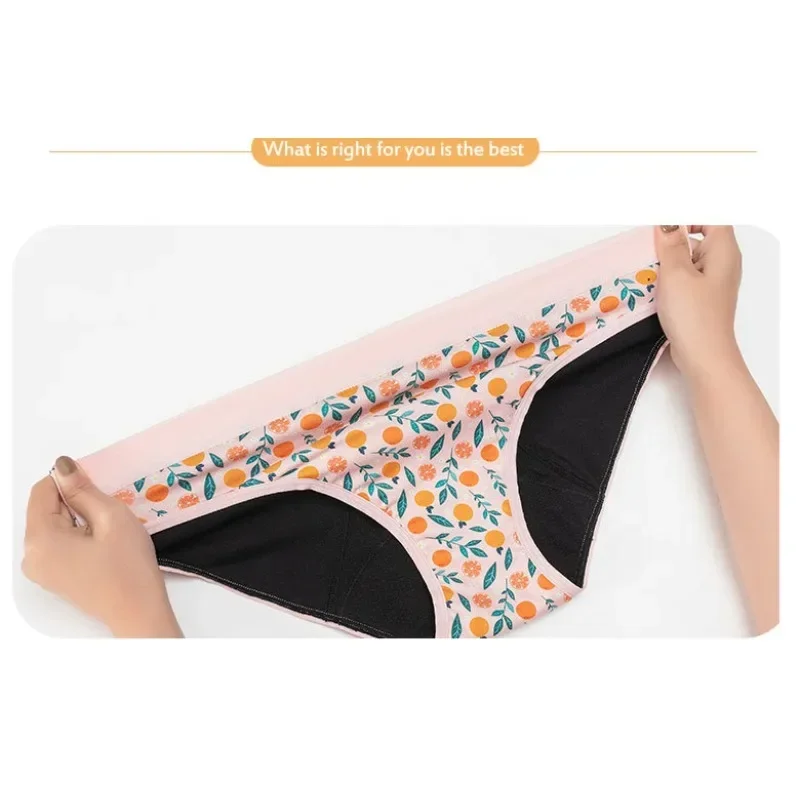 Culotte Physiologique Imprimée pour Femme et Jeune Fille, Sous-Vêtement Astronomique, 4 Couches, Respirant, Anti-fuite, Menstruelle, Nouvelle Collection