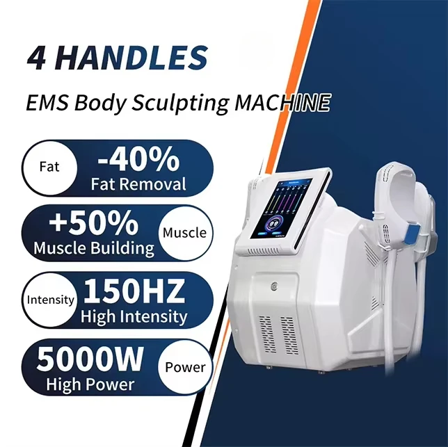 Máquina para esculpir el cuerpo Ems con mango Rf 2/4 Renasculpt Ems