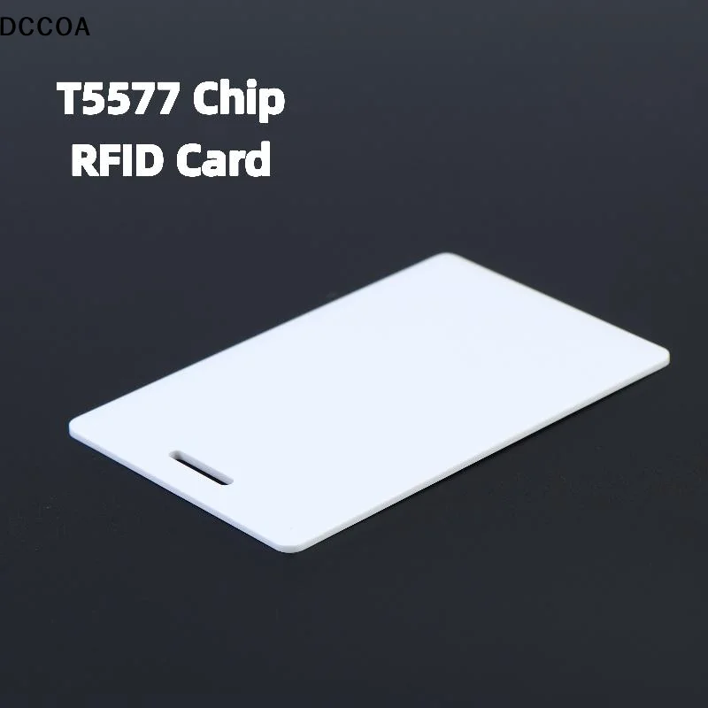 

1/3/5 шт. 125 кГц RFID T5577 перезаписываемые толстые карты для копирования, дублируемые пустые чип-карты T5577