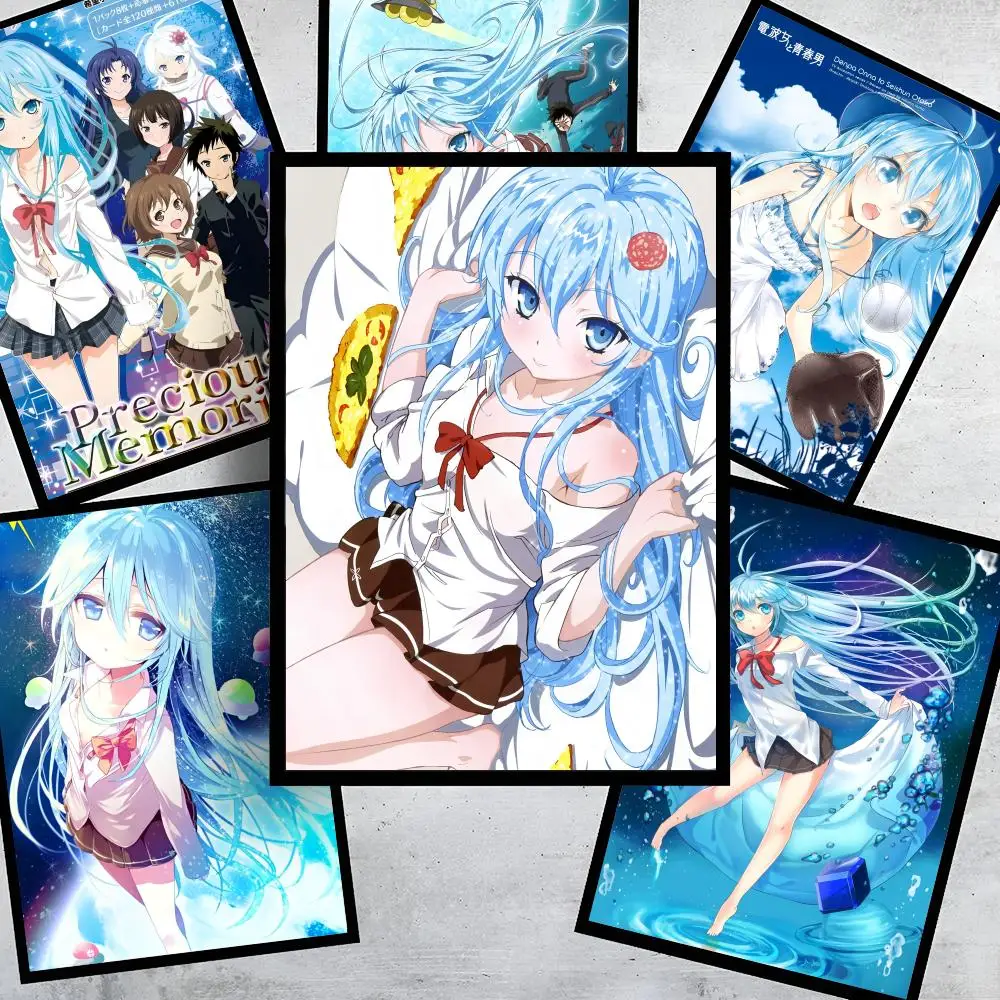 Denpa Onna to Seishun 0-Otoko Poster, HD-Wandaufkleber, selbstklebende Aufkleber, Heimdekoration, Schlafzimmer- und Wohnzimmerdekoration, Geschenk
