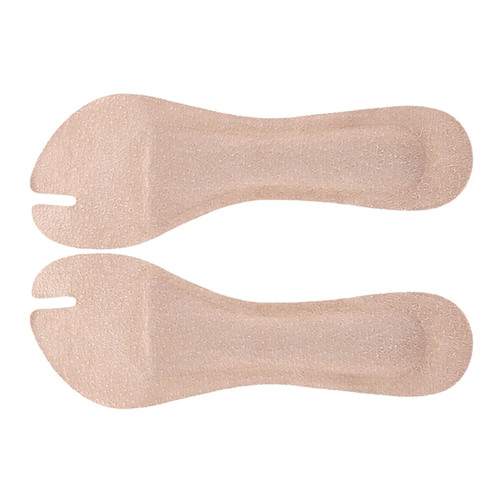 

1Pair Comfortable Artificial Sandals Insoles Self-Adhesive Shockproof Anti-Slip Foot Pads Inserts for Daily Wear