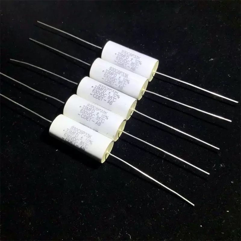 

10PCS New American CDET 930C6P33K 0.33UF 630V thick copper foot audio coupling thin film capacitor