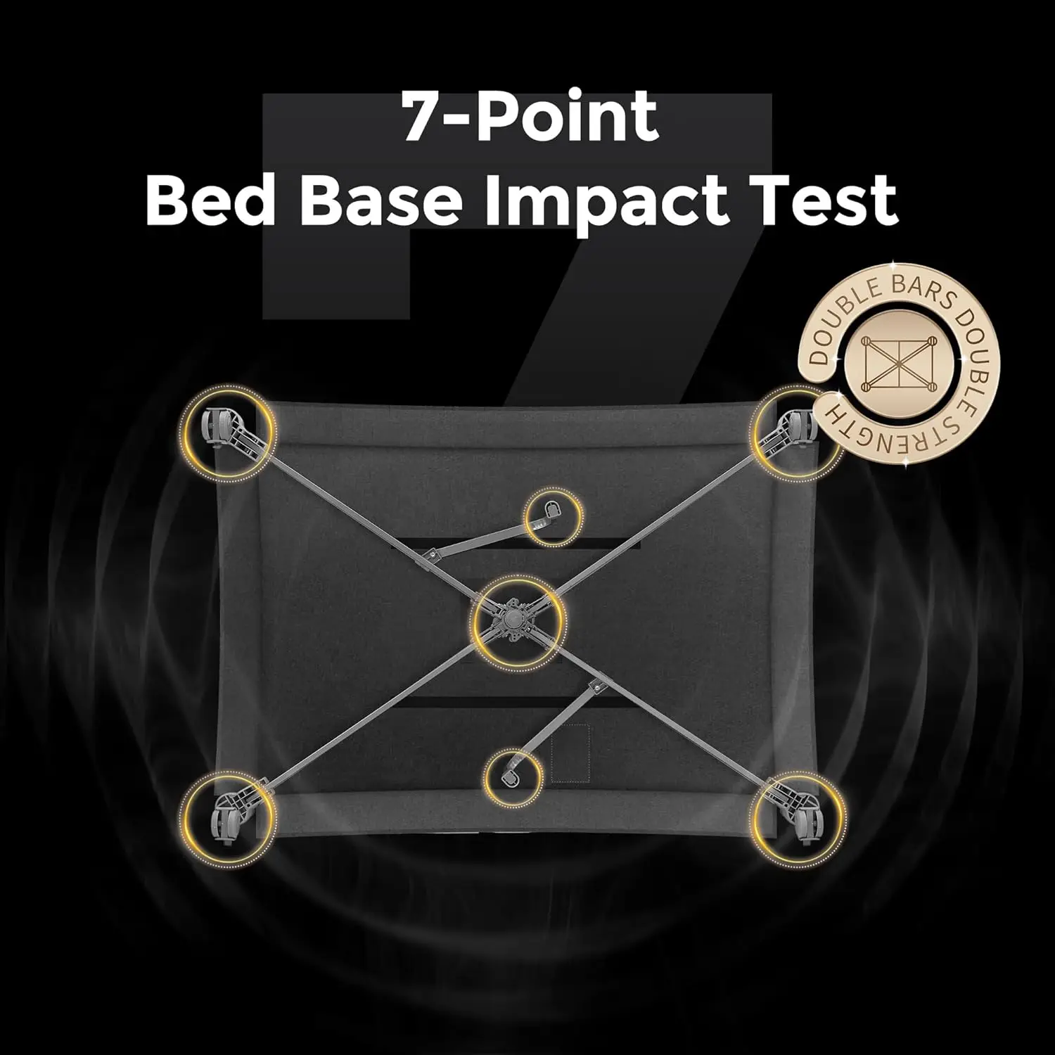 5-in-1 Portable Baby Playard with Quick Setup, Safe Steel Frame, Changing Table & Locking Wheels