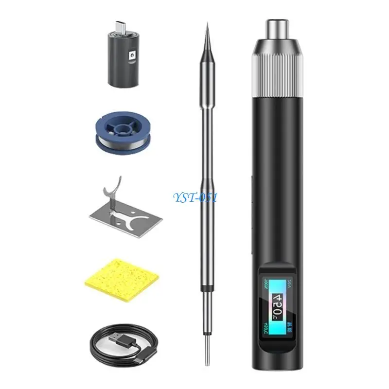 

E15A Soldering Iron 100W High Power, with C245+C470 Tip, for Electronics Enthusiasts