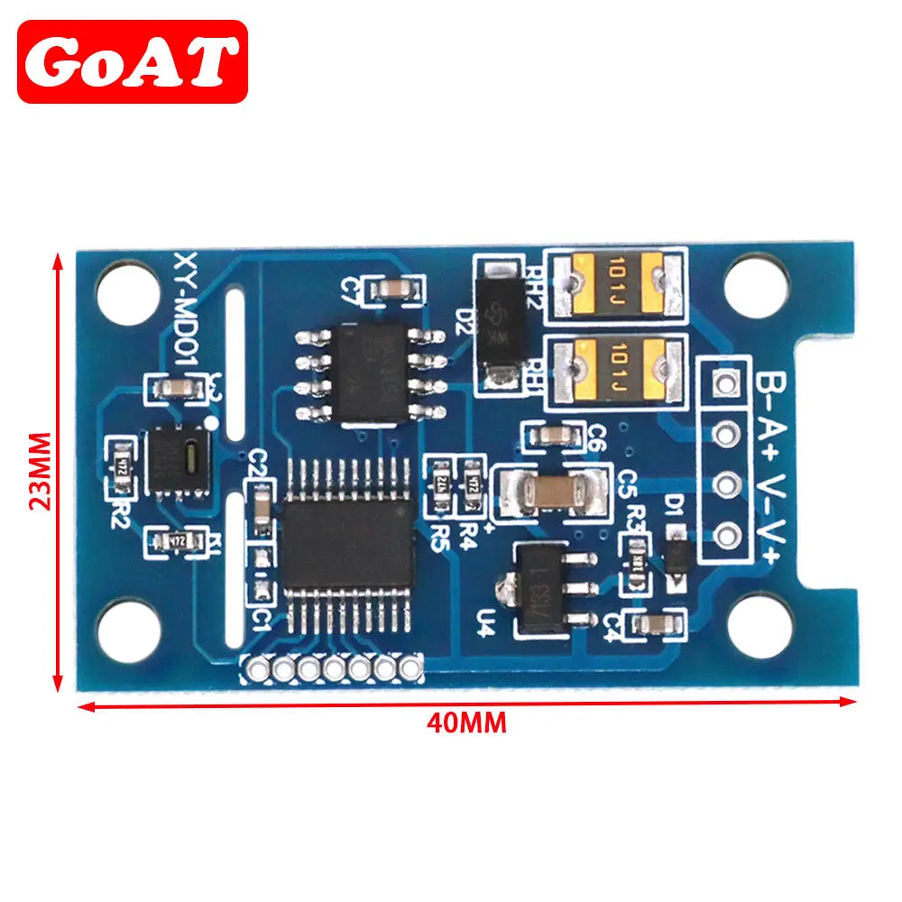 Humidity/Temperature Transmitter Sht20 Sensor Module Precision Temperature and Humidity Monitoring Industrial Modbus RS485