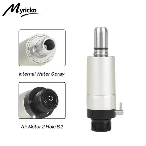 Imagen 2 del producto Pieza de mano Dental FX de baja velocidad, pulsador externo, pulverizador de agua único, contraángulo, Motor de aire de 2/4 agujeros, suministros de equipos dentales