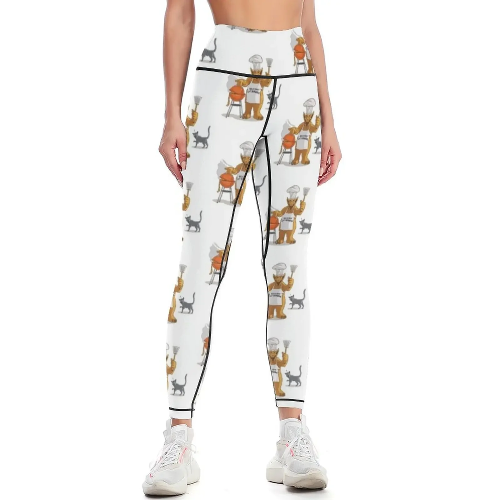 

ALF - Delicious cat Leggings Fitness clothing high waist gym's clothing Women's gym Womens Leggings