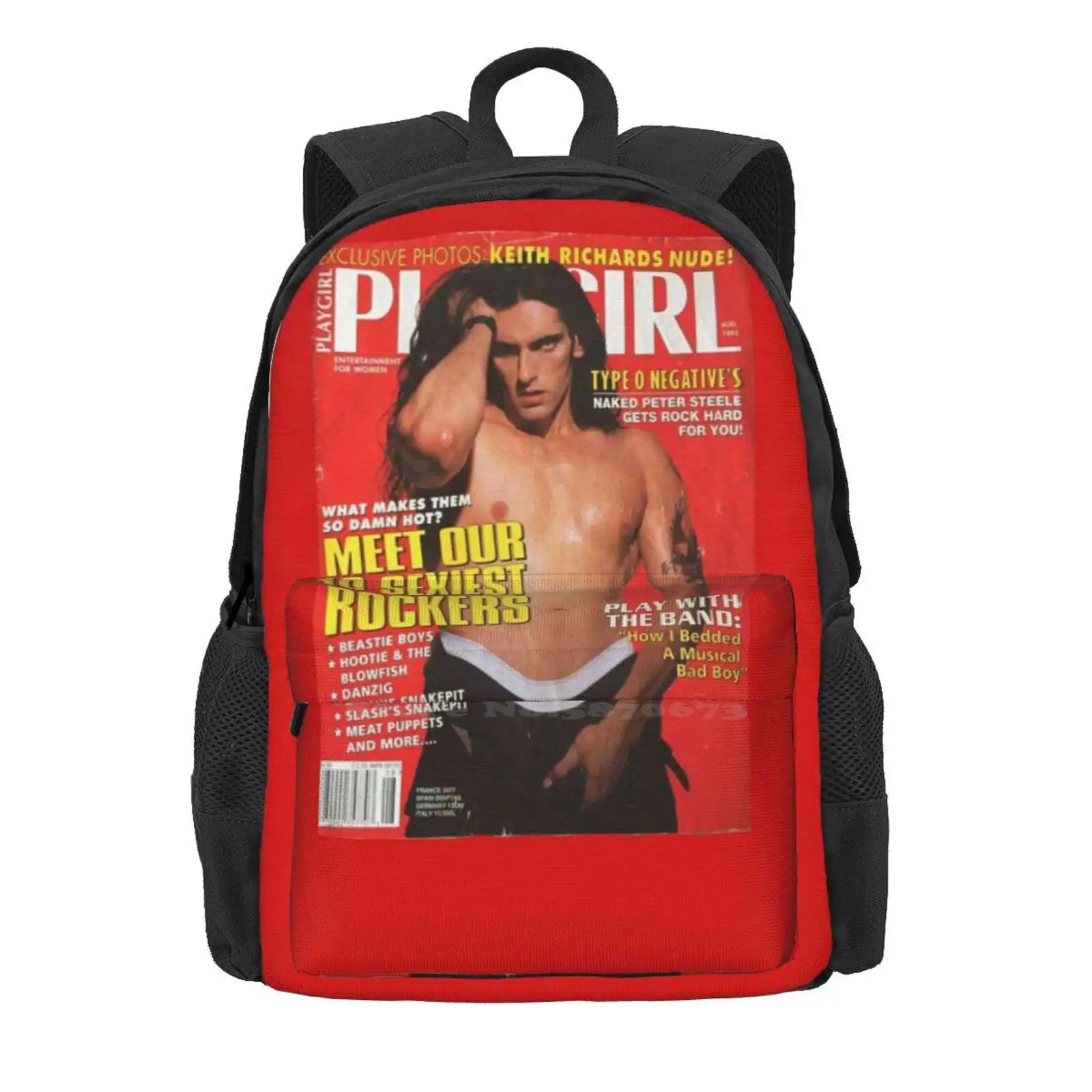 Peter Fashion Travel Laptop School Backpack Bag Type O Negative Peter Steele