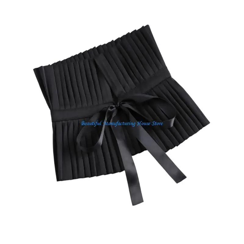 E56A Practical Cotton Detachable Neckpiece Cuff Flase Collar For Prom Outfits