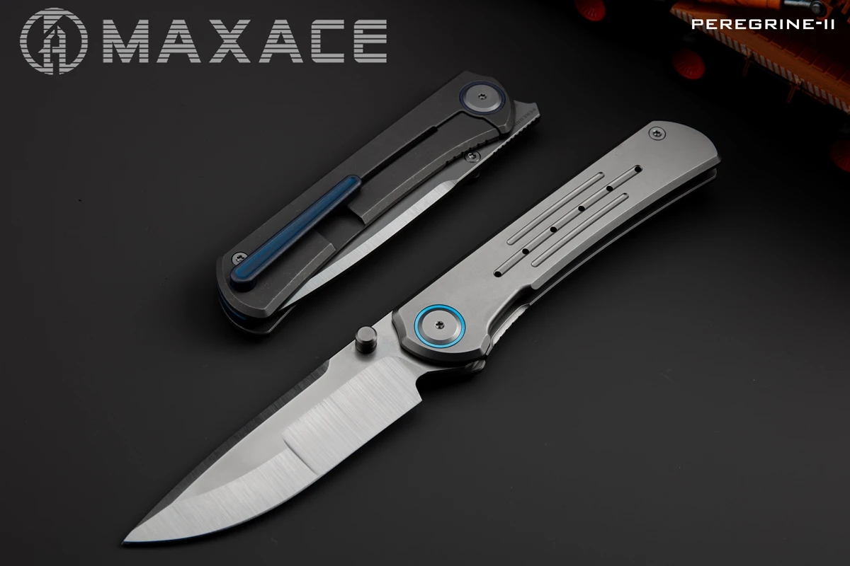 

Складной нож Peregrine II Maxace TC4 ручка Лезвие M390 складной нож уличный инструмент для самообороны нож для пикника фруктов