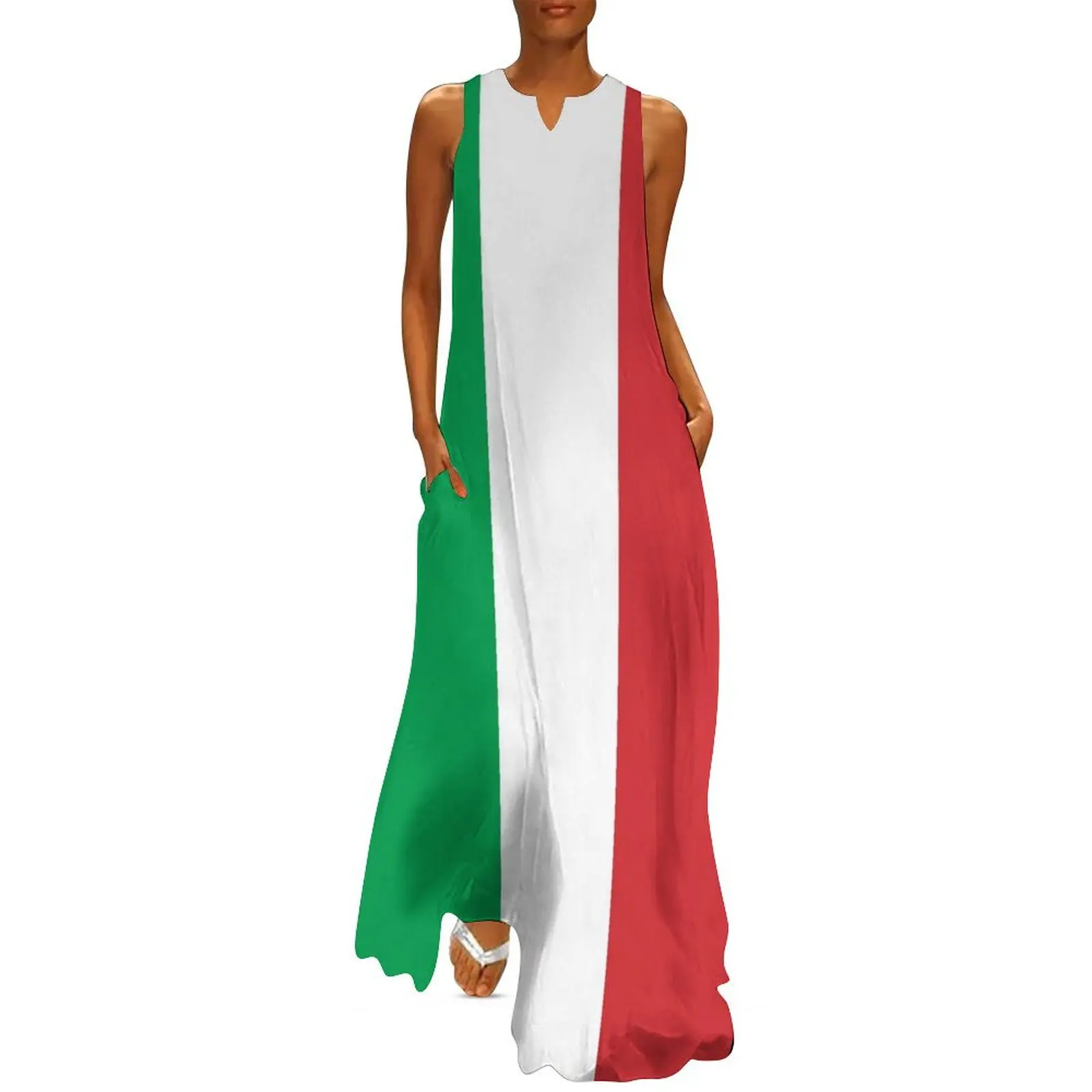 

Flag of Italy - Italian Flag Long Dress Woman clothing sensual sexy dress for women Dress