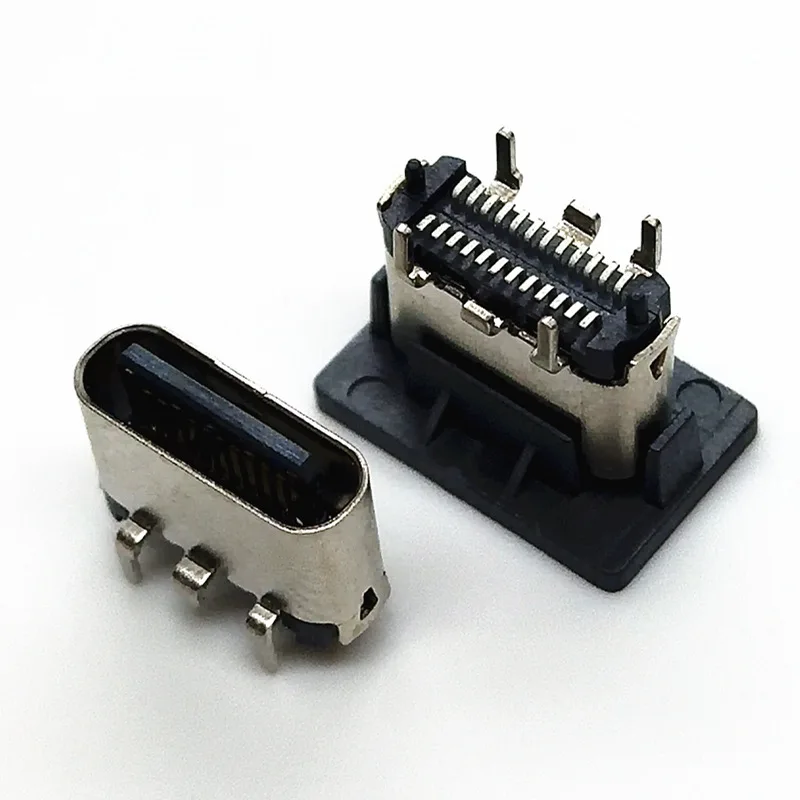 For TYPE-C ultra-short body 24PIN femalevertical patch length 5.6/6 5/6.8/7.4 SMT connector USB3.1