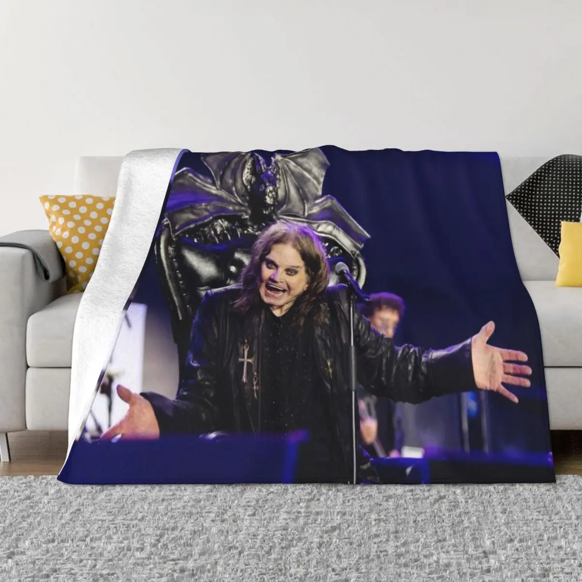 

O-ozzy O-osbourne Friends 000019 теплые одеяла для домашних животных Одеяло на заказ Одеяло для дивана-кровати Тонкое ватное одеяло Плед