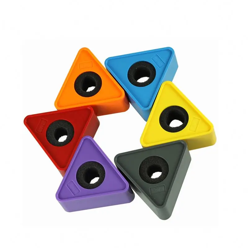 Custom triangle shape speech microphone interview microphone flag station