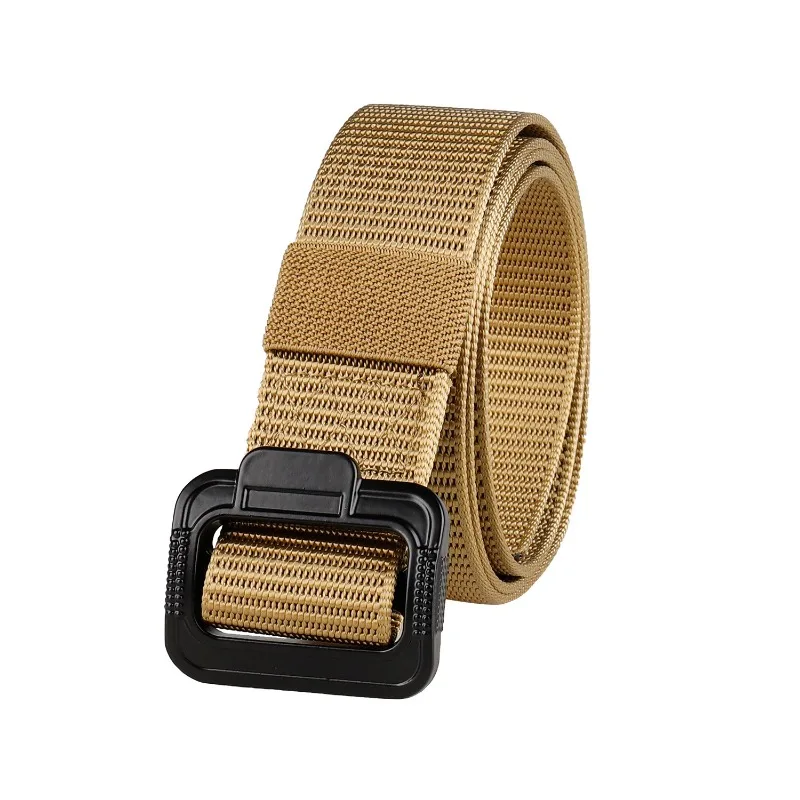 Casual Outdoor Tactical Belt for Men Fashion Versatile Nylon Belt Jeans Accessory Student