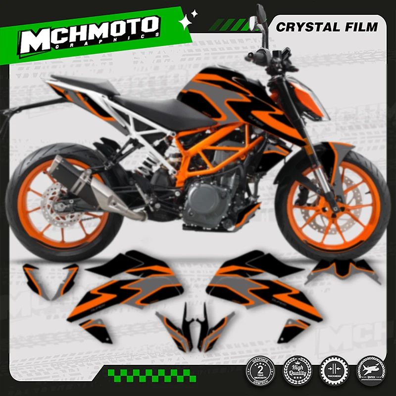 

MCHMFG For KTM Duke 125 390 2017 2018 2019 2020 Custom Team Motorcycle Graphics Decals Stickers Kits