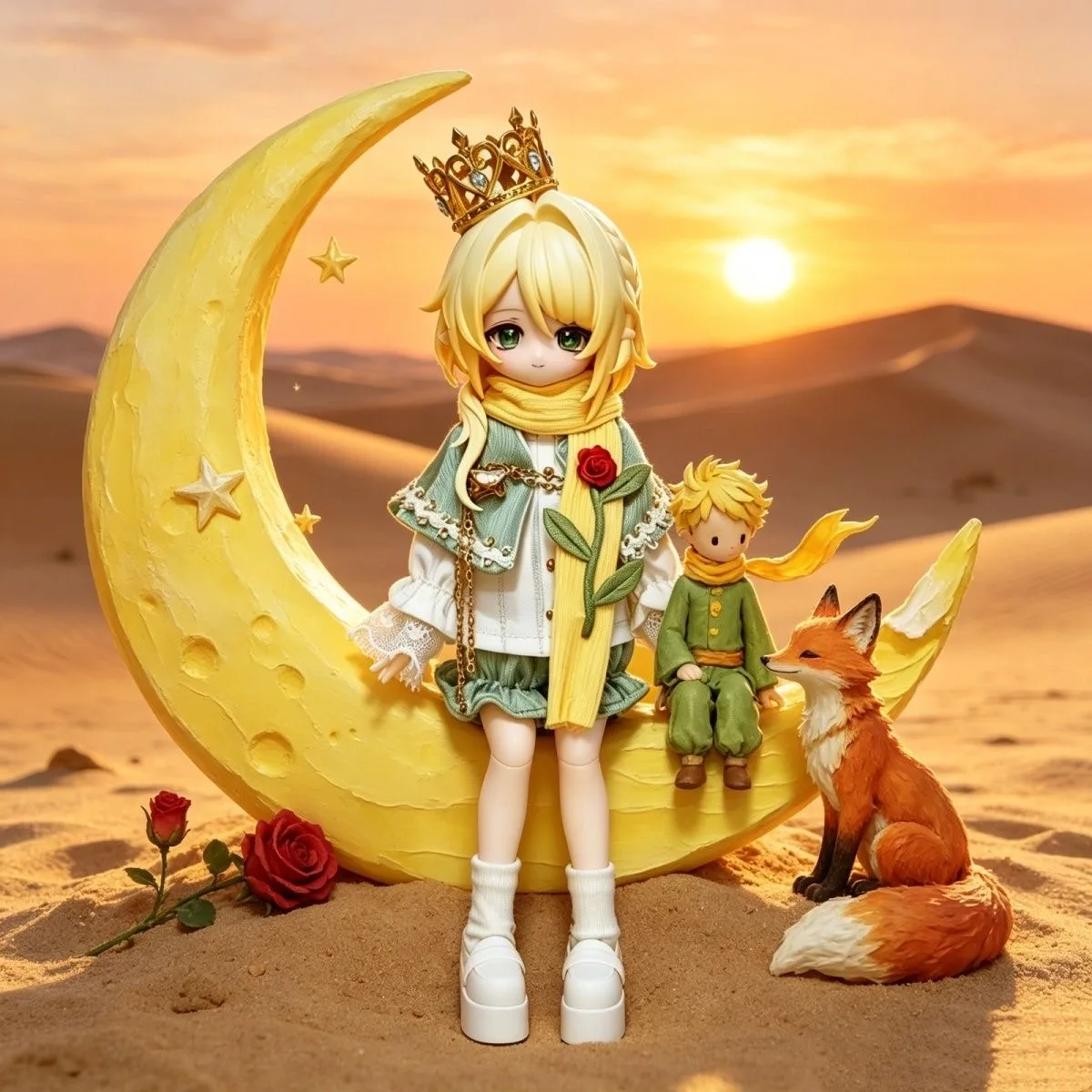 （customization 30day）BJD doll clothes suitable for 1/12  size white set clothes set doll accessories (5 points)