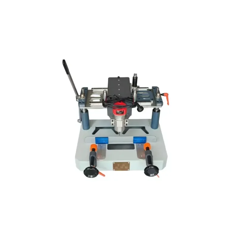 Easy Operate Aura 2026 Mini Manual Milling Machine for Aluminum Door and Window Profiles