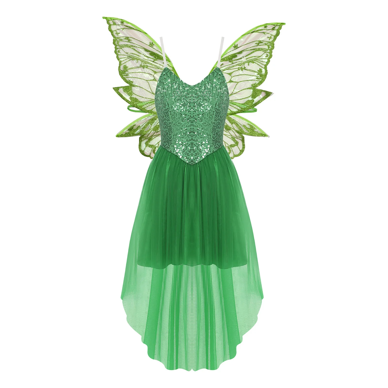 Disfraz de Princesa Elfa de Carnaval para Mujer, Disfraz de Hada con Alas de Elfo para Halloween, Actuaciones de Juego de Rol de Hada