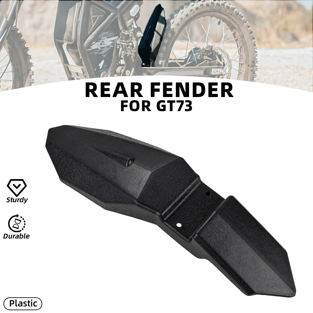 Motocross Accessories Plastic Rear Fender Mud Guard Wings Mudguard For GT73 GT 73 Electric Off-Road Dirt Bike E-Bike