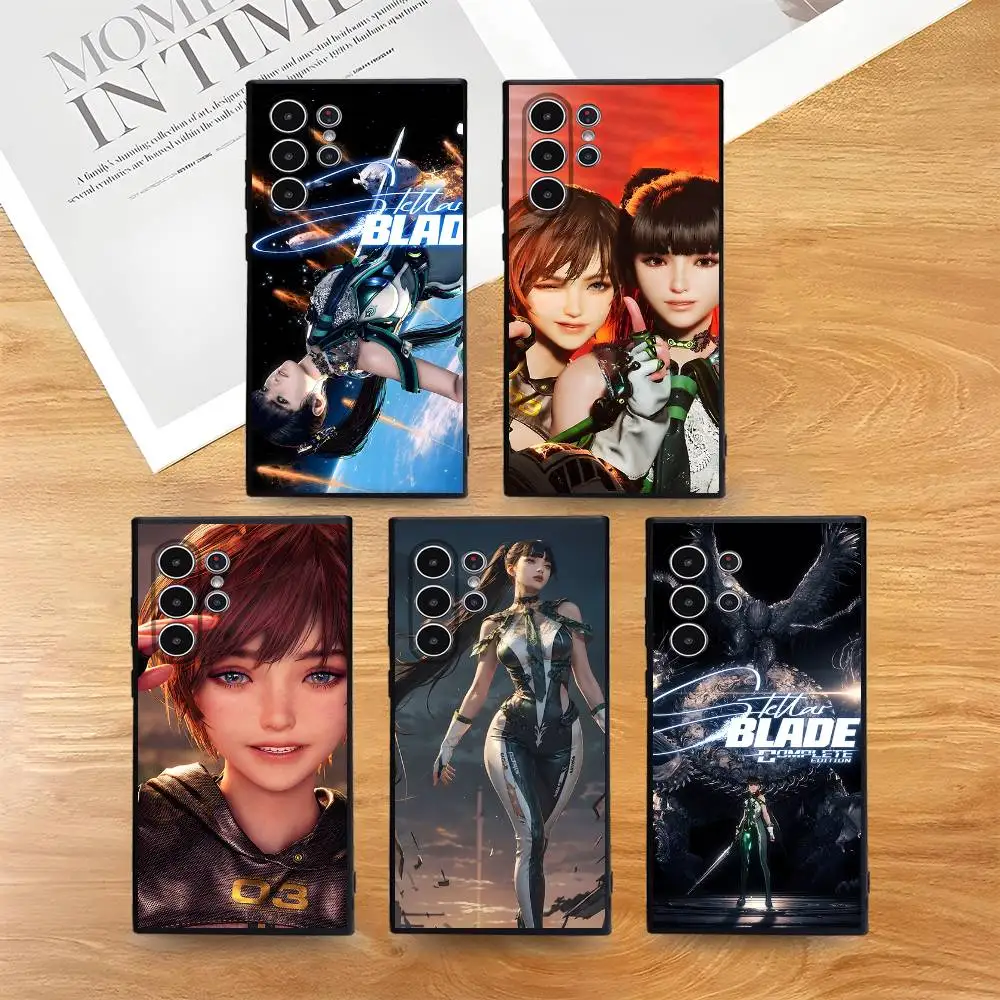 S-Stellar Blade Phone Case for Samsung S series s21 s22 s23 s24 s25 FE Plus Ultra TPU Soft to Skin-friendly case